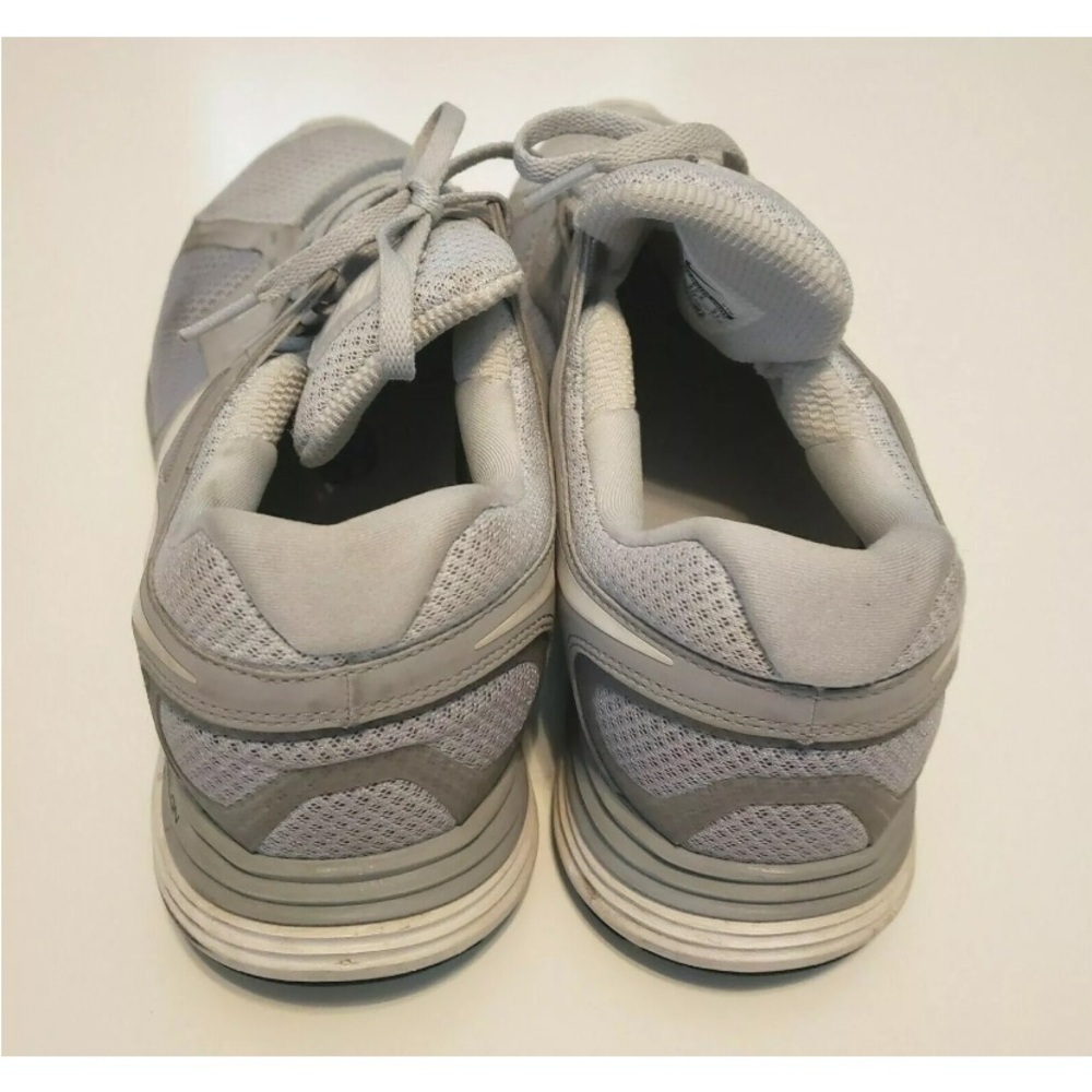 Nike Lunarlon Lunar Flash Athletic Shoes Gray White Mens 13 - Picture 5 of 9